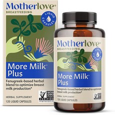 Motherlove 마더러브 More Milk Plus 모어 밀크 플러스 120 caps