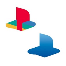 istco 레트로 스티커 언더레이 - 오리지널 PS와 호환되는 광택 비닐 데칼 (), 2 Pack