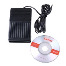 STKPC의 USB 풋 스위치 키보드 페달 스위치 콘센트 전화, 단일상품, 단일상품