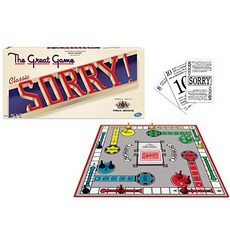 Winning Moves Games Sorry Classic Edition Board Game 이동 게임 승리 죄송합니다 클래식 에디션 보드 게임, 1개
