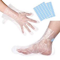 400pcs Paraffin Wax Bath Liners Paraffin 백 가방 for 핸드 Foot 플라스틱 Socks And 장갑 for thera, One Color_One Size, 상세 설명 참조0