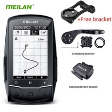 메이란속도계 meilan m1 cadence Bicycle odometer mtb bike speedometer wireless gps ant+ heart rate sensor, 케이던스 센서 1개 추가