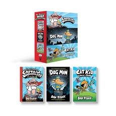 Dav Pilkey's Hero Collection (Captain Underpants #1 Dog Man #1 Cat Kid Comic Club #1)..., Scholastic US
