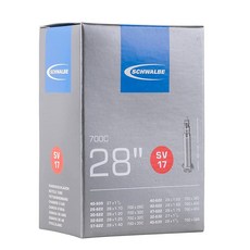 슈발베 Schwalbe 700C 자전거 타이어 튜브 40mm 프레스타 밸브 17SV 40-609 28-622 30-622 32-622 37-622 32-630 40-635, 1개