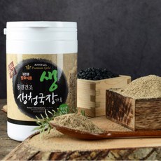 [청보마을] 동결건조 생청국장 쥐눈이콩 가루 350g/국산콩100%/HACCP인증/특허균주/무첨가물