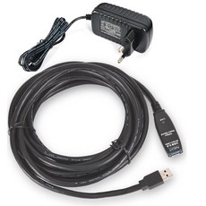NEXT-USB05U3PW USB3.0 리피터 5M 연장 선 유전원, 단일상품