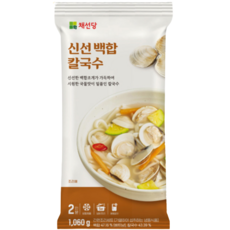 채선당신선백합칼국수
