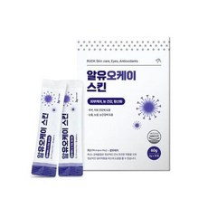 알유오케이 스킨 1박스(30포) 피부케어 눈건강 항산화 [DOG CAT], 30회분, 피부/피모, 1개