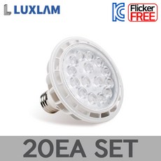룩스램 LED PAR30 15W LAM 집중형 3color 세트, 20개, 주광색(하얀빛)