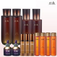 [한율] 송담 기초 2세트 +활기영양 3종 +채움 탄력 +고결 주름, 없음