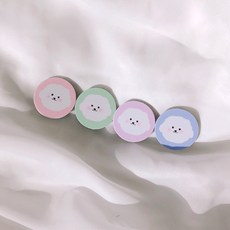 [송이몰] 볼빨간 비숑 강아지 귀여운 스마트톡, 스카이