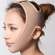 힐링스팟 브이라인 리프팅밴드 V라인 땡김이 마사지 얼굴 주름 코골이 방지 턱 땡기미 얼굴작아지는법, L