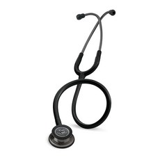 3M 청진기 Littmann 양면청진기 청진 클래식 핑크 상자 소아 Classic, F. 스모크 블랙, 1개