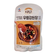 다담 우렁 강된장 비빔 양념, 140g, 3개