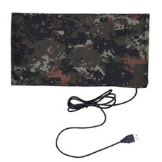 USB 난방매트 온도 조절 가열 시트 파충류 난방 패드 겨울 탄소 섬유 애완 동물 작은 동물용 따뜻한 매트, 없음, 1) 20X10CM