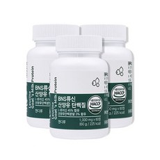 [TV홈쇼핑 정품] BNS 산양유 단백질 류신 프로틴 보충제 1세트, 60정, 3개