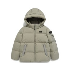 내셔널지오그래픽 키즈 K234UDW210 어드벤처 매너티숏 덕 다운 점퍼 GRAY BEIGE 399260