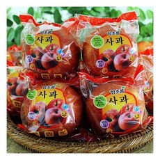 [농업회사법인 삼송] [함초롬] 껍질째 먹는 세척 사과 5kg(23-25내), 상세 설명 참조