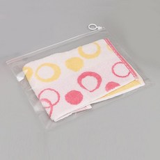 PVC 마스크 보관 슬라이드 고리 지퍼 손잡이 투명 미니 지퍼백 20x25cm 20장, 1개, 1개입