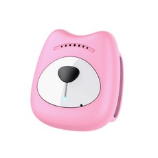 강아지 GPS 칩 방수 분실 방지, 애완동물 펫 위치추적기 핑크