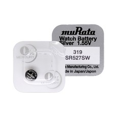 무라타 319(SR527SW)(1알) 시계건전지 1.55V, 본상품