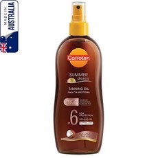 호주 카로틴틴 SPF 6 태닝 오일 서머 드림스 인텐시브 스프레이, 1개, 200ml