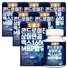 콘드로이친 상어연골 1600 맥스 콘드로이틴 6병(360정)