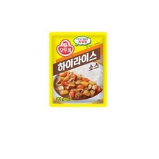 오뚜기 하이라이스 소스, 100g, 100개