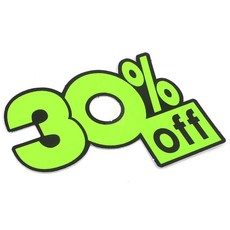 하늘결 할인쇼카드 7P 20/30프로 행사표지, 30프로