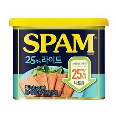 CJ 스팸 마일드 라이트, 340g, 8개