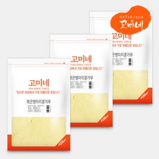 고미네 볶은병아리콩가루 500g 무첨가 100% 원물 그대로 선식 후무스 단백질 분말, 3개