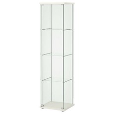유리도어수납장 화이트 데톨프 43x163 cm, 기본
