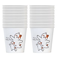 페이퍼맥스 NEW 고양이 종이컵 1000개 180ml