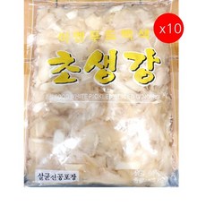[더착한푸드]초생강(백 이엔 1.3K) 10개 식자재마트 대용량 업소용 초생강