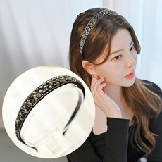 큐빅헤어밴드 TOP01