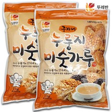 뚜레반 구가네 누룽지 미숫가루 1kg 2개, 단품, 단품