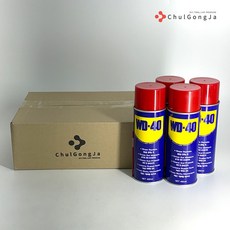 철공자 WD-40 450ml 방청 윤활제 WD40 방청제 더블유디 녹방지제, 4set