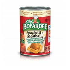 Chef BOYARDEE 쉐프 보얄디 스파게티 앤 미트볼 인 토마토 소스 14.5oz(411g) 8개 Spaghetti and Meatballs, 411g