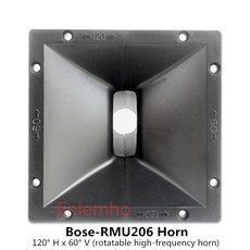 1PC 스피커 트위터 트레블 혼 120*60 RMU206 라우드 스피커 웨이브 가이드 전문 오디오 믹서 콘솔 우퍼 홈 시어터|스테이지 오디오|, 1개, 단일, 단일