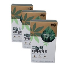 피놀라 대마종자유 750mg x 30캡슐 3박스, 단품, 30개, 3개