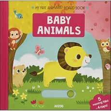 My First Animated Board Book : Baby Animals, Auzou