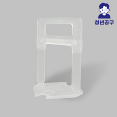 평탄클립 타일수평 쐐기 쿠사비 타일스페이스, 1개
