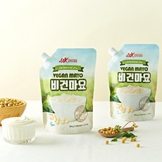 다이어트 저칼로리 비건마요네즈 (비건마요/비건청양마요), 300g, 2개, 비건마요