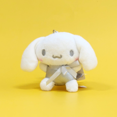 BSC 산리오 실버 미니 인형 하트 키링 8cm, 3. 실버 미니시나모롤 8cm