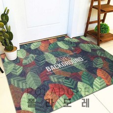 폴라도레 현관발매트 아파트 현관 바닥 매트 입구 발판 카페트 +폴라도레사은품증정(L)67P62BE6, 53-4번