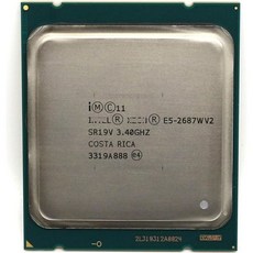 Xeon E5 2687Wv2 SR19V 3.40GHz 8코어 25MB LGA 2011 CPU 2687W V2 프로세서와 호환되는 Movols 컴퓨터 실행 속도 향상 353638