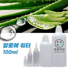 에코문 알로에베라워터 100ml 천연 화장품 스킨 미스트만들기, 1개 - 에코문