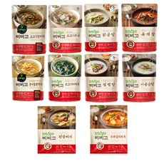 비비고 즉석국 10종, 10종세트