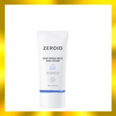 제로이드 선크림 이지 워시 마일드 선크림 SPF30 50ml X 1개