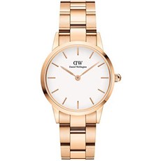 아이코닉 링크 시계 로즈 골드 또는 실버 링크 브레이슬릿 (Rose Gold／Eggshell 32mm)